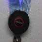 Blinking LED Light Up BLUE LANYARD KEY CHAIN Ring Keychain ID Holder NEW