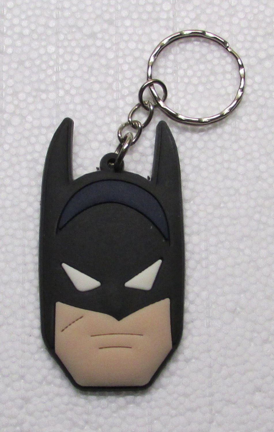 Avengers BATMAN Rubber KEY CHAIN Ring Keychain NEW