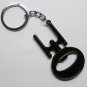 USS Enterprise NCC 1701 BLACK Bottle Opener Metal KEY CHAIN Ring Keychain NEW