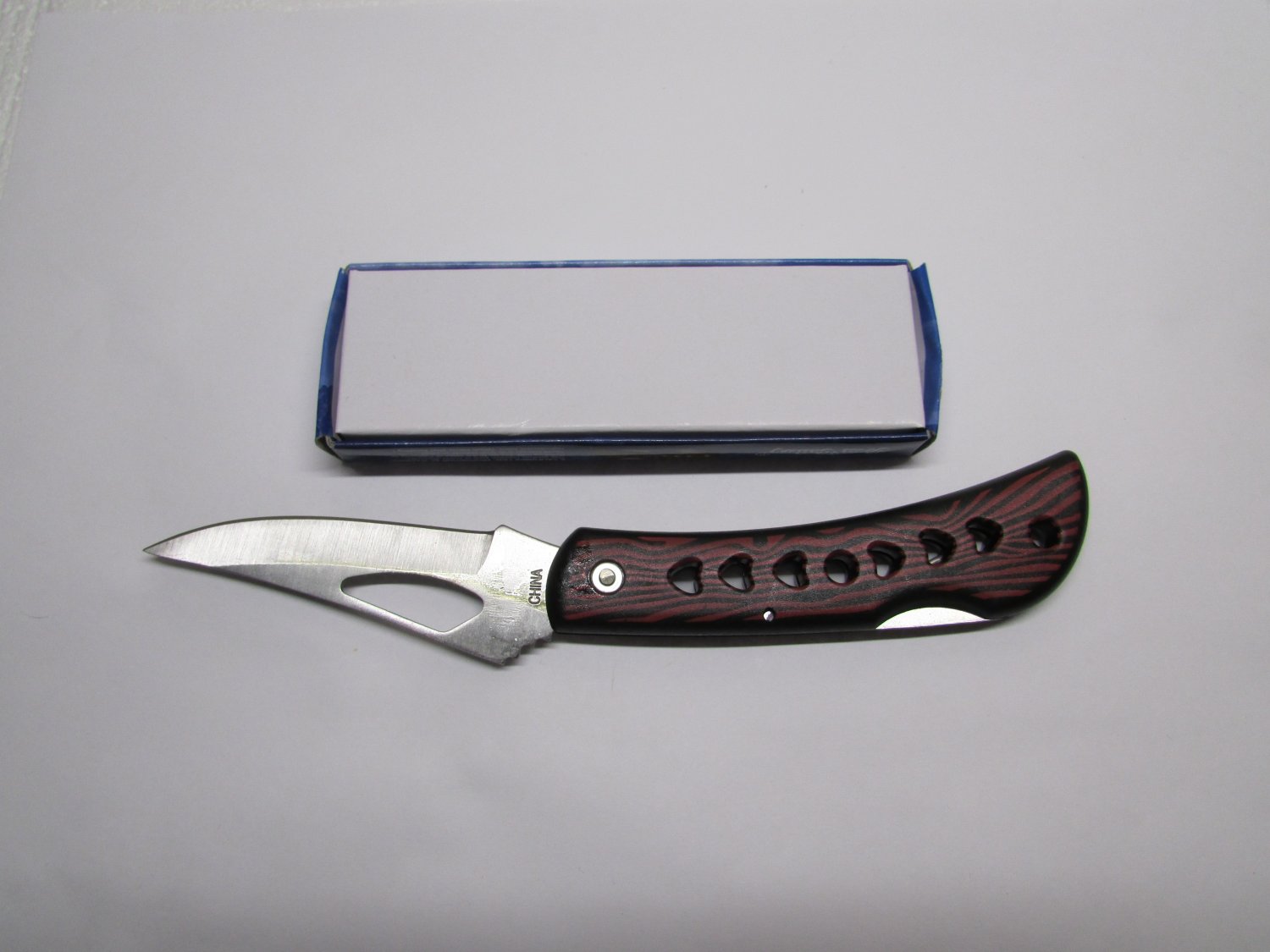 Frost Cutlery 3" EAGLE EYE III Red Pocket Lockback KNIFE 18276R NEW