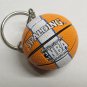 NBA Basketball OKC THUNDER Spalding Ball KEY CHAIN Ring Keychain NEW