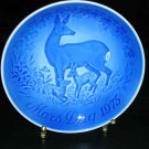 Mors Dag Bing Grondahl B&G 1975 Mothers Day Plate Deer