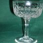 Webb Crystal CHAMPAGNE Glass NORMANDY SIGNED Rare