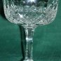 Webb Crystal CHAMPAGNE Glass NORMANDY SIGNED Rare