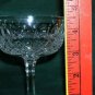 Webb Crystal CHAMPAGNE Glass NORMANDY SIGNED Rare
