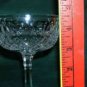 Webb Crystal CHAMPAGNE Glass NORMANDY SIGNED Rare