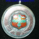 Rose Gold belt band sterling fob N.S.S.F.L. 1921-22