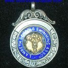 Lambeth Schools 1923 Swimming Assoc. Sterling Award fob