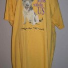 new T Shirt beach Cover USA Dog Womens 1x one size