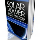 Solar Power For Energy eBook