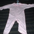 9 Mth Gerber Pink "I need a hug" Footed Pajamas
