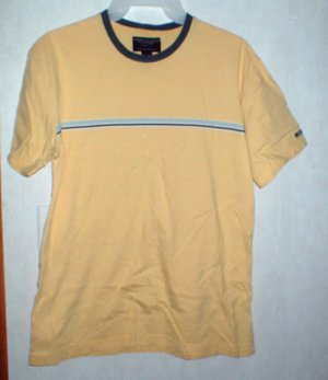 Guys American Eagle Yellow and Blue Shirt XS
