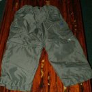 Boys Army Green Cargo Lined Zip Off Pants 4 5 EUC