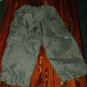 Boys Army Green Cargo Lined Zip Off Pants 4 5 EUC