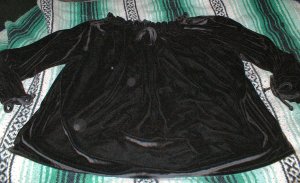 Like New Womens Peasant Style  Off the Shoulder Top 3X
