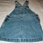 Girls 3T Denim Overall Jumper Dress