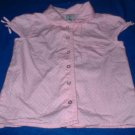 Girls 4T Pink Polkadot Summer Top