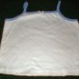 Girls Butterfly Knit White and Purple Tank 3T