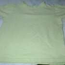 Girls Green Spring Summer Keyhole Top 3T
