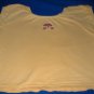 Girls Yellow Top with Capped Sleeves and Embroidery 3T