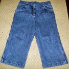 Girls NWOT Denim Capris 4T