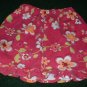 Girls Flowered Skirt with Ruffle 4T