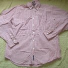 American Eagle Size Medium Red Chambray Button Down