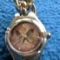 Ladies Girls Silver Watch Butterfly Face