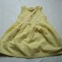 Girls 3T Yellow Embroidered Spring Dress