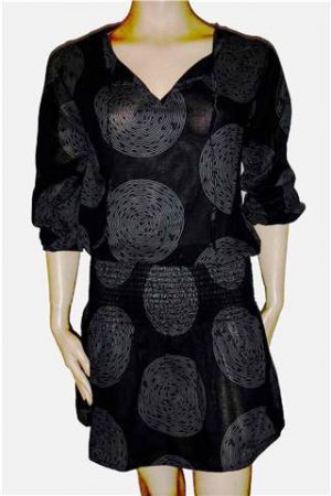BALI DRESS FIRENZE BLACK DISCO