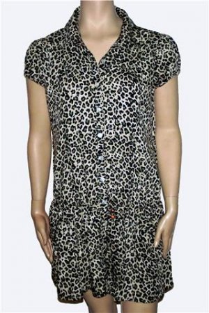 BALI DRESS - IBIZA TIGER GREEN