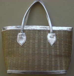 BALI HANDBAG LEGIAN SILVER