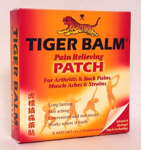 Tiger Balm Pain Relieving Patches - 5 Count