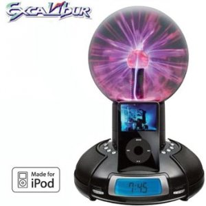 iPOD DOCKING STATION WITH PHOTON LIGHTNING BALL