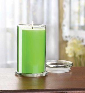 PEAR SCENT FRUIT JAR CANDLE