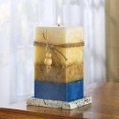MULTI-LAYERED STONE CANDLE
