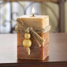 RUSTIC SQUARED VOTIVE