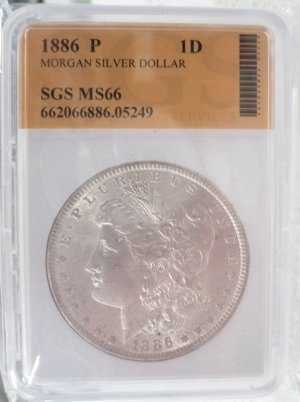 1886 Morgan Dollar Uncirculated