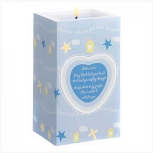 NURSERY BLESSING CANDLE - BOY