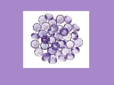 11 Amethysts 3mm Accent Rounds Loose Gemstones