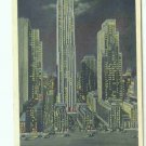 73606 NY New York City Rockefeller Center by night Postcard