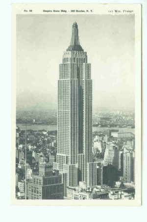73608 NY New York City Empire State Building Postcard