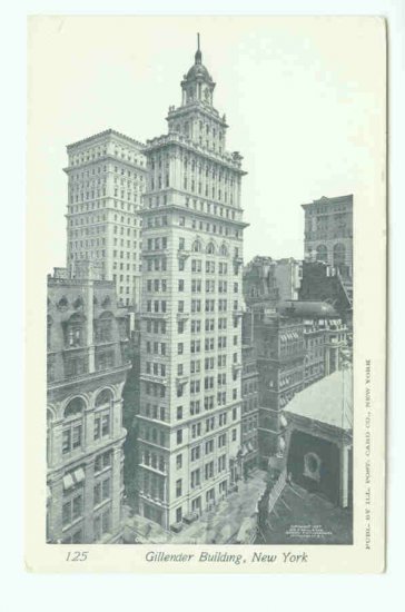 73613 NY New York City Gillender Building Postcard