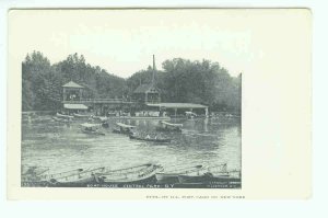 73618 NY New York City Boat House Central Park Postcard