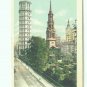 73624 NY New York City Vintage Postcard St. Paul's Church