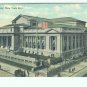 NY New York City Vintage Postcard Public Library 1913