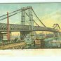 73652 NY New York City Vintage Postcard  Williamsburg Bridge  1906 Era