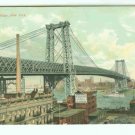 73653 NY New York City Vintage Postcard  Williamsburg Bridge 1910 era