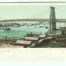 73665 NY New York City Vintage Postcard 1904 Williamsburg Bridge