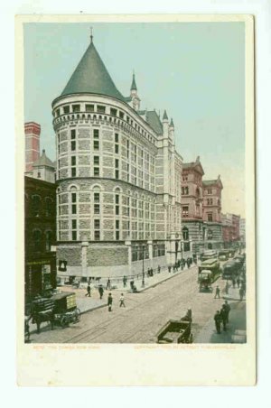 73674 NY New York City Vintage Postcard Street Scene The Tombs 1905